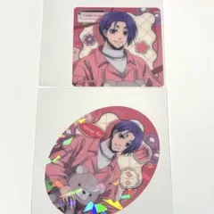 ブルーロック　バレンタイン　ダイカットクリアカード　御影玲王セット