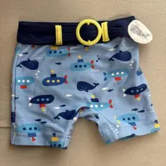 ベビー水着 クジラ柄 男の子用