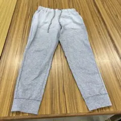 GU グレー ロングパンツ ジョガーパンツ
