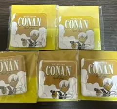 安室透　スクエア缶バッジ　コナン探偵社　コナン百貨店　コナン展　観光案内所　限定