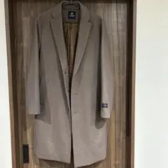 nano universe ベージュ チェスターコート