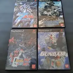 動作未確認 PS2 機動戦士ガンダム ゲームソフト 5本まとめ売り
