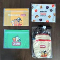 新品未使用 マクドナルド 福袋 CHUMS チャムス セット
