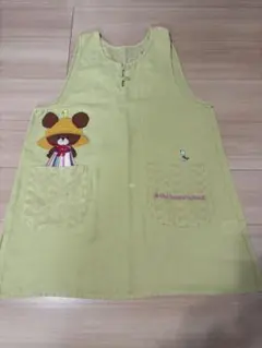 くまのがっこう　ジャッキー　保育士エプロン