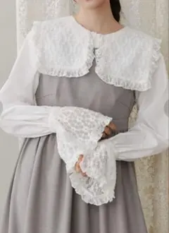 merry jenny　fluffyレースブラウス