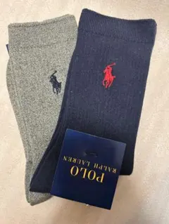 ポロラルフローレン 靴下 レディース 2足組