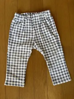 アプレレクール　チェック柄　パンツ　80cm ズボン　保育園