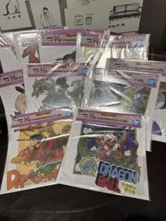 一番くじ ドラゴンボール H賞　ダイカットビジュアルボード11枚　おまけつき
