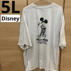 Disney ミッキー　Tシャツ　5L オーバーサイズ　グレーのサムネイル