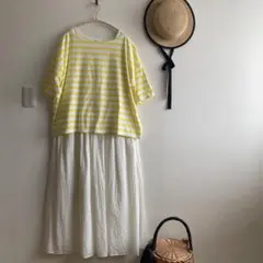 ニコアンド Niko and… Tシャツ ワンピースセットで Lサイズ
