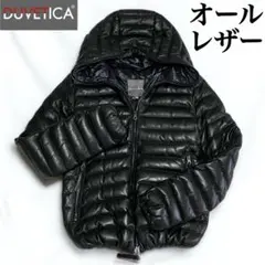 希少 美品 デュベティカ ダウン ジャケット オールレザー 羊革 ￼ブラック 2026年最新】duvetica レザー ダウンの人気アイテム - メルカリ