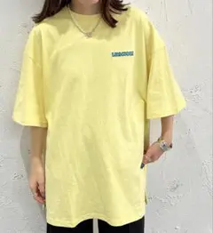 イエロー フリーサイズ Tシャツ LUSCIOUS