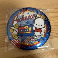 サンリオキャラクターズ　キラキラBIG缶バッジ2 ポチャッコ　新品未開封