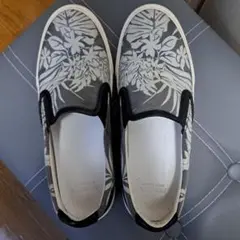 ★★MONCLERモンクレール ボタニカル柄スリッポン スニーカー25.5㎝