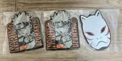 一番くじ　ナルト　ラバーコースター　3点セット
