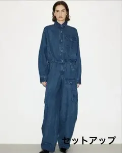 週末価格 スピックアンドスパン 【LEE / リー】 別注ジャンプスーツ 
