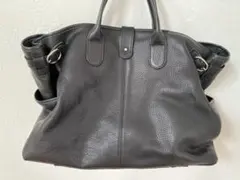 オロビアンコ　シボ革　バッグ