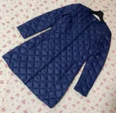 ユニクロ ウルトラライトダウン コート XS 濃紺 ネイビー DMW