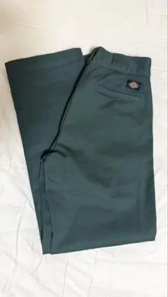 ✦美品✦ Dickiesワークパンツ　グリーン　サイズ32（L）のサムネイル