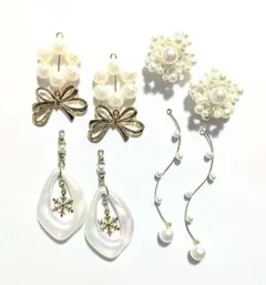ピアス　４ペアセット