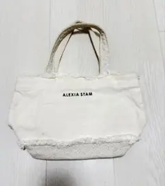 ALEXIA STAM キャンバス トートバッグ ノベルティ