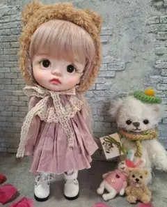 ♥️短期出品♥️qbabyカスタムdauyanbao風dollお洋服付き！