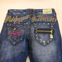 Redpepper & Denim 刺繍デニムパンツ