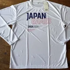 デサント国スポ2024 記念ウェア ロンT 白 O