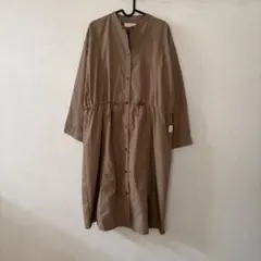 新品　ロゴスデイズ　シャツワンピース　L