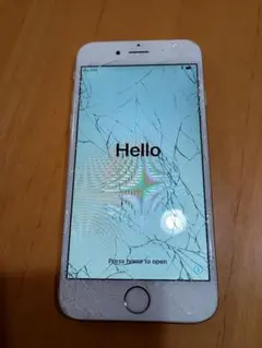 Apple iPhone 6 シルバー 画面ひび割れ