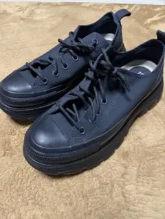 CONVERSE REACT 2.0ブラック厚底スニーカー