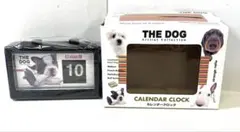 M3 THE DOG パタパタ カレンダークロックフレンチブルドッグ 未使用