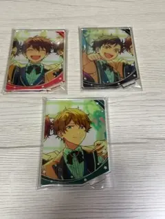 あんスタ 5周年 アクスタ 流星隊　守沢千秋　南雲鉄虎　　高峯翠