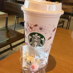 スタバ 桜 SAKURA2026リユーザブルカップ キャップ