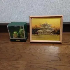 金鯱 ミニチュア模型 4点 名古屋城 大阪城 備前岡山城 犬山城 - メルカリ