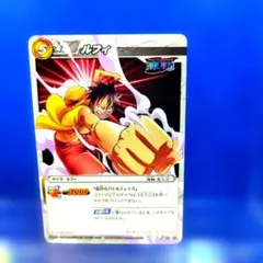 ミラバト ルフィ キラ P OP 35 ミラクルバトルカードダス プロモ