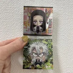 鬼滅ウエハース其ノ十四 不死川実弥&胡蝶カナエセット