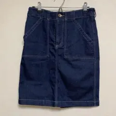 Wcloset デニム タイトスカート　膝丈のサムネイル