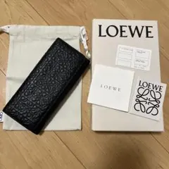 LOEWE ロエベ 長財布 アナグラム ブラックのサムネイル