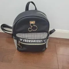 ミッキーモチーフ　ショルダーバッグ