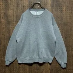 90s USA製 JERZEES ジャージーズ　無地 スウェット 灰　2ds18