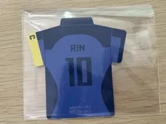 ブルーロック展　エゴ展　糸師凛　入場特典　ユニフォーム型ステッカー