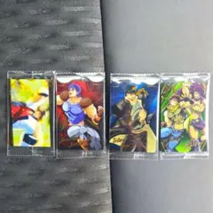 ジョジョ ウエハース カード 4枚セット SPカード入り jojo