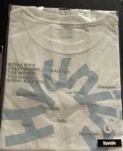 straykids RUN IT JAPAN スキズ Tシャツ　L ヒョンジン