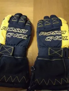 黒/黄色　ROSSIGNOL　ロシニョール　スキーグローブ　スキー手袋