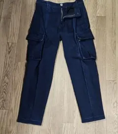 アルマーニエクスチェンジ・ダークブルー カーゴパンツ スリムフィットのサムネイル