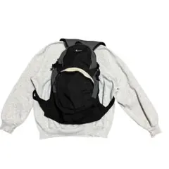 ナイキ NIKE 00s　リュック Y2K テック系 バックパック 黒 グレー