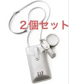 素敵なあの人8月号付録 GAP スマホショルダーバッグ×2個