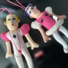 クレヨンしんちゃんヘンダーランドの大冒険マカオとジョマ キーホルダー 2点セット