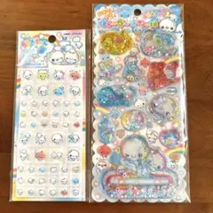 ぷくぷくあわわちゃん　ウォーターシール　タイルシール　ウォーターインシール　2枚